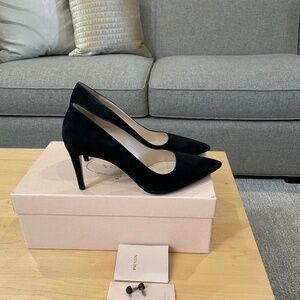 Prada Black Heels